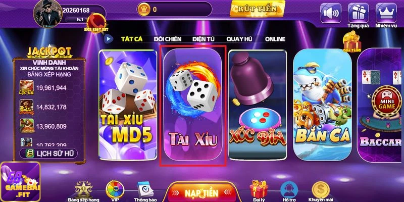 Hướng dẫn các bước chơi tài xỉu trên 68 game bài
